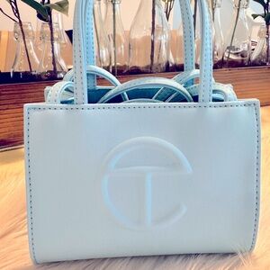 Telfar Small Shopping Bag - Pool Blue